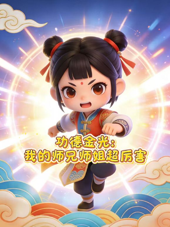 功德金光，我的师兄师姐超厉害 动态漫画(全集)